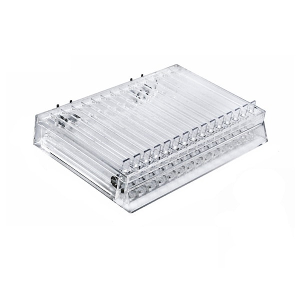 15-Compartment Lipstick Tray W/ Spring Load, PK2